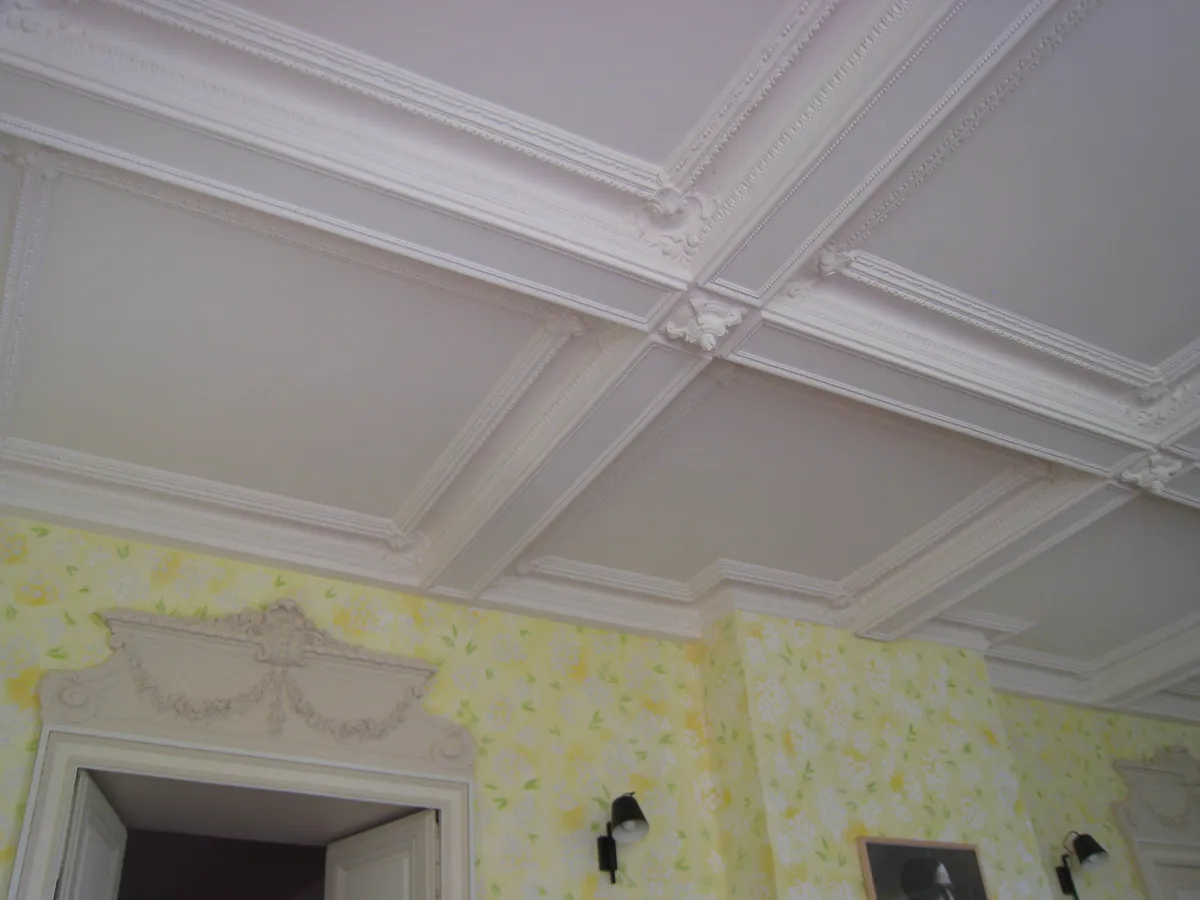 Musée Magma — Plafonds à caissons restaurés