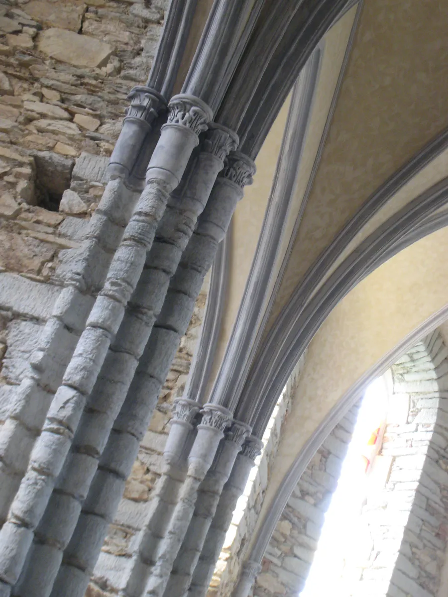 Chapeaux et voûtains restaurés