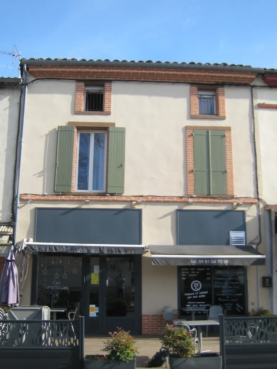 Restaurant à Albi — Façade rénovée
