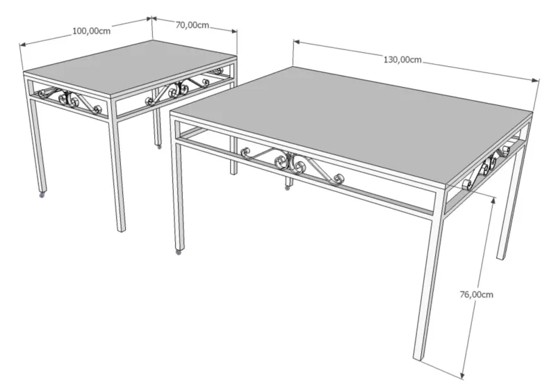Atelier J. Guerin - À table - béton coulé 4